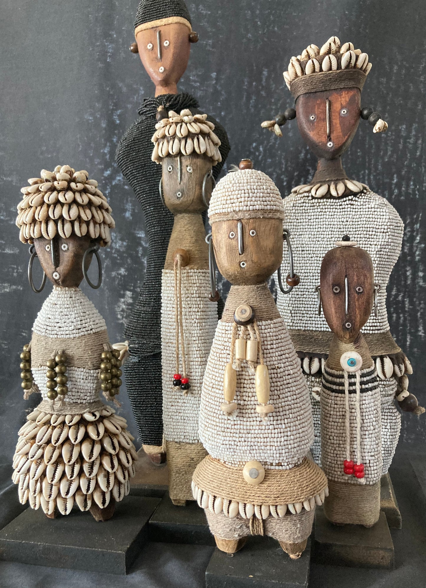 Beaded figures