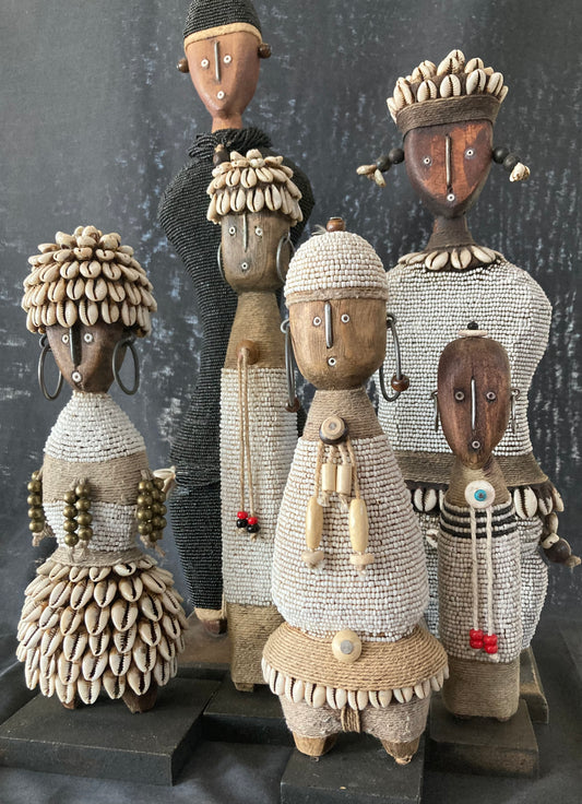 Beaded figures